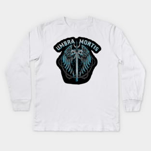 Umbra Mortis (design 1) - Hunt Athalar: Crescent City Kids Long Sleeve T-Shirt